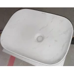 Раковина накладная Mixxus Premium DIVERSE-0112 MARBLE 455х325х135mm (MP6543)