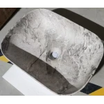 Раковина накладная MIXXUS PREMIUM DIVERSE-0113 MARBLE 455х325х135mm (MP6544)