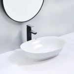 Раковина накладная Mixxus Premium ELLIPSE-0103 550х390х140mm (MP6553)