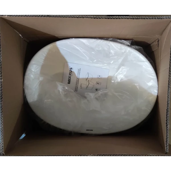 Раковина накладная Mixxus Premium ELLIPSE-0103 550х390х140mm (MP6553)