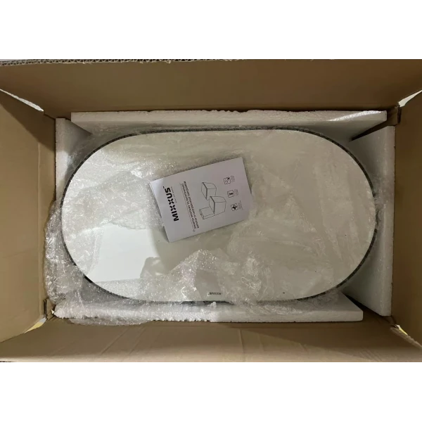 Раковина накладная Mixxus Premium WAVE-0105 EDGE BLACK 620х360х160mm (MP6556)