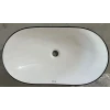 Раковина накладная Mixxus Premium WAVE-0105 EDGE BLACK 620х360х160mm (MP6556)