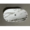 Раковина накладная MIXXUS PREMIUM WAVE-0105 MARBLE 620х360х160mm (MP6559)