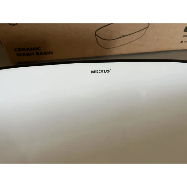 Раковина накладная Mixxus Premium DIVERSE-0111 EDGE BLACK 600х380х140mm (MP6562)