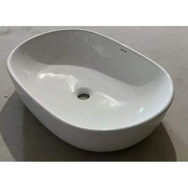 Раковина накладная MIXXUS PREMIUM ELLIPSE-0105 600х400х150mm (MP6563)