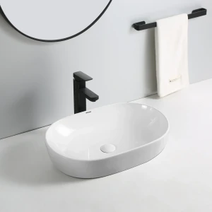 Раковина накладная MIXXUS PREMIUM ELLIPSE-0105 600х400х150mm (MP6563)