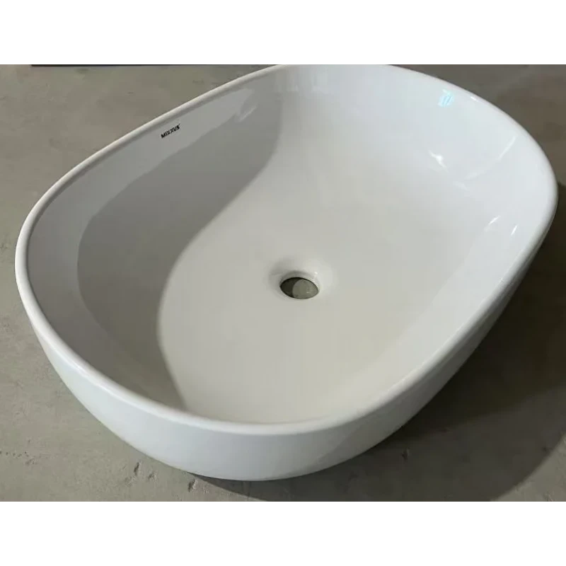 Раковина накладная MIXXUS PREMIUM ELLIPSE-0105 600х400х150mm (MP6563)
