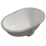 Раковина врізна під стільницю MIXXUS PREMIUM ELLIPSE-1701 570х385х205mm з переливом (MP6566)