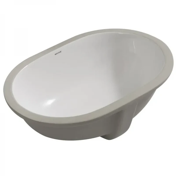 Раковина врезная под столешницу MIXXUS PREMIUM ELLIPSE-1701 570х385х205mm с переливом (MP6566)