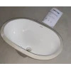 Раковина врезная под столешницу MIXXUS PREMIUM ELLIPSE-1701 570х385х205mm с переливом (MP6566)