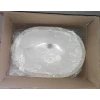Раковина врезная под столешницу MIXXUS PREMIUM ELLIPSE-1701 570х385х205mm с переливом (MP6566)