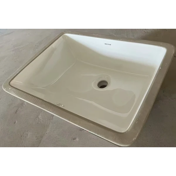 Раковина врезная под столешницу MIXXUS PREMIUM STYLE-1701 510х380х200mm с переливом (MP6567)