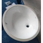 Раковина врезная под столешницу MIXXUS PREMIUM TOPPER-1701 495х405х205mm с переливом (MP6568)