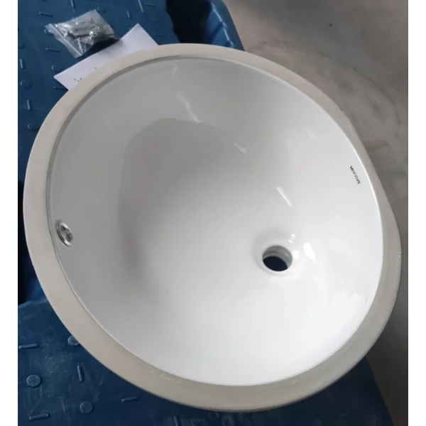 Раковина врезная под столешницу MIXXUS PREMIUM TOPPER-1701 495х405х205mm с переливом (MP6568)