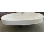 Раковина врізна на стільницю Mixxus Premium ELLIPSE-1601 600х400х190mm з переливом (MP6569)