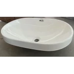 Раковина врізна на стільницю Mixxus Premium ELLIPSE-1601 600х400х190mm з переливом (MP6569)