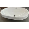 Раковина врезная на столешницу Mixxus Premium ELLIPSE-1601 600х400х190mm с переливом (MP6569)