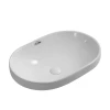 Раковина врезная на столешницу Mixxus Premium ELLIPSE-1601 600х400х190mm с переливом (MP6569)