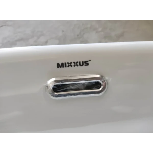 Раковина врізна на стільницю Mixxus Premium STYLE-1601 590х420х180mm з переливом (MP6570)
