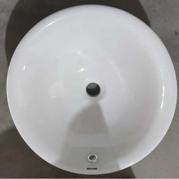 Раковина врізна на стільницю MIXXUS PREMIUM TOPPER-1601 470х470х180mm з переливом (MP6571)
