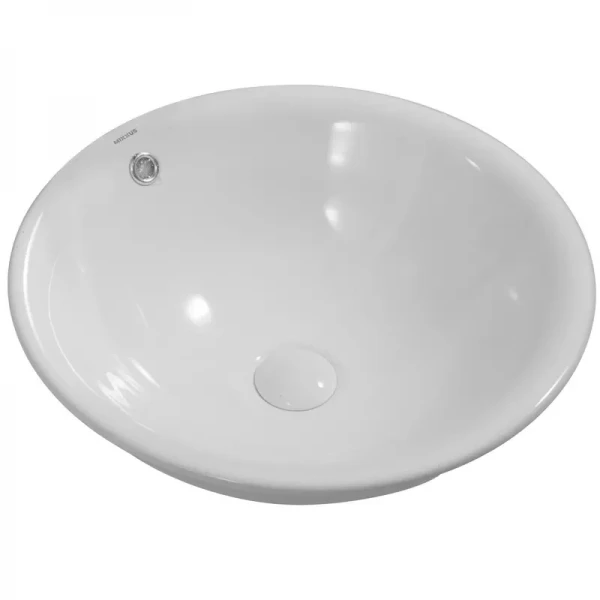 Раковина врезная на столешницу MIXXUS PREMIUM TOPPER-1601 470х470х180mm с переливом (MP6571)