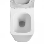 Унітаз підлоговий безбачковий Mixxus Premium QUADRO-0701-R 600х355х410mm, система змиву RIMLESS (MP6590)