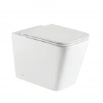 Унітаз підлоговий безбачковий Mixxus Premium QUADRO-0701-R 600х355х410mm, система змиву RIMLESS (MP6590)