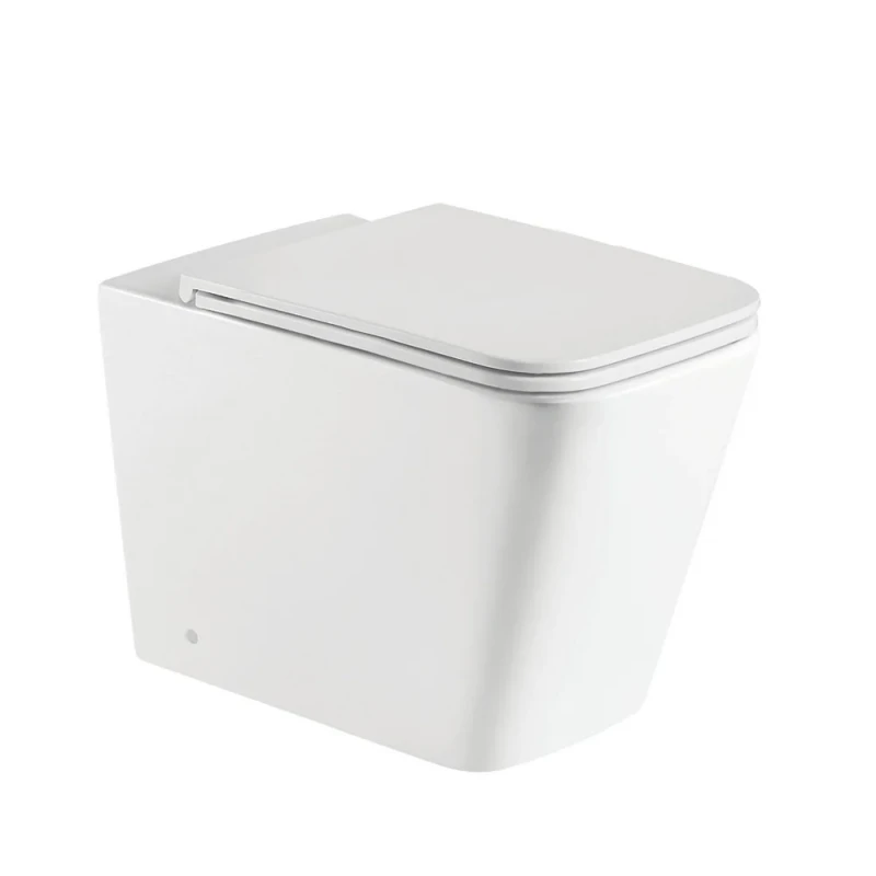 Унітаз підлоговий безбачковий Mixxus Premium QUADRO-0701-R 600х355х410mm, система змиву RIMLESS (MP6590)