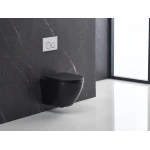 Унитаз подвесной Mixxus Premium ELLIPSE-0303-T3 BLACK 520х365х360mm, система смыва TORNADO 3.0 (MP6591)