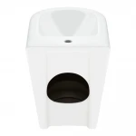 Биде напольное Mixxus Premium ELLIPSE-0601 580х360х410mm (MP6594)