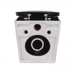 Подвесной унитаз Mixxus Premium BEVEL-0301-T3 BLACK 515х355х365mm, система смыва TORNADO 3.0 (MP6595)