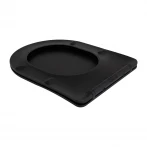 Унітаз підвісний Mixxus Premium BEVEL-0301-T3 BLACK 515х355х365mm, система змиву TORNADO 3.0 (MP6595)