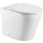 Унітаз підлоговий безбачковий MIXXUS PREMIUM BEVEL-0701-T1 580х365х430mm, система змиву TORNADO 1.0 (MP6597)