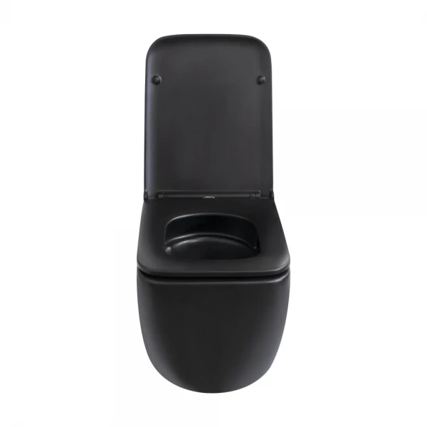 Унітаз підвісний Mixxus Premium DIVERSE-0301-T1 BLACK 530х365х373mm, система змиву TORNADO 1.0 (MP6600)