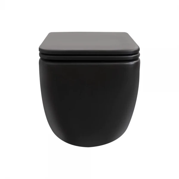 Унітаз підвісний Mixxus Premium DIVERSE-0301-T1 BLACK 530х365х373mm, система змиву TORNADO 1.0 (MP6600)