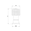 Скрытый крепеж для подвесных унитазов и биде Mixxus Premium SCREW-1902 (MP6608)