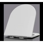 Сидіння-кришка для унітазу Mixxus Premium SEAT COVER ELLIPSE-BEVEL-WAVE-2001 з мікроліфтом 463х361х50mm (MP6609)