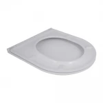 Сидение-крышка для унитаза Mixxus Premium SEAT COVER ELLIPSE-WAVE-2001 с микролифтом 428х361х50mm (MP6610)