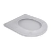 Сидіння-кришка для унітазу Mixxus Premium SEAT COVER ELLIPSE-WAVE-2001 з мікроліфтом 428х361х50mm (MP6610)