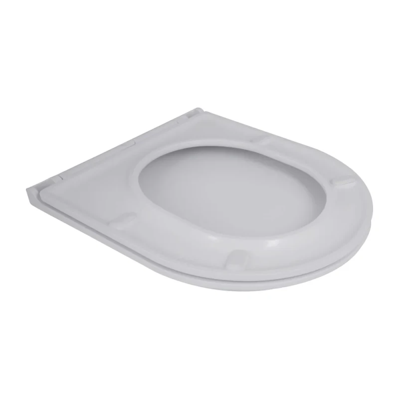 Сидіння-кришка для унітазу Mixxus Premium SEAT COVER ELLIPSE-WAVE-2001 з мікроліфтом 428х361х50mm (MP6610)