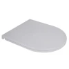 Сидіння-кришка для унітазу Mixxus Premium SEAT COVER ELLIPSE-WAVE-2001 з мікроліфтом 428х361х50mm (MP6610)