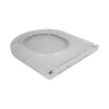 Сидіння-кришка для унітазу Mixxus Premium SEAT COVER ELLIPSE-WAVE-2001 з мікроліфтом 428х361х50mm (MP6610)