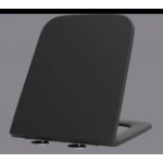 Сидіння-кришка для унітазу Mixxus Premium SEAT COVER QUADRO-DIVERSE-2001 BLACK з мікроліфтом 448х357х37mm (MP6614)