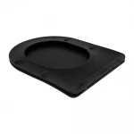 Сидіння-кришка для унітазу Mixxus Premium SEAT COVER ELLIPSE-BEVEL-2001 BLACK з мікроліфтом 463х361х50mm (MP6615)