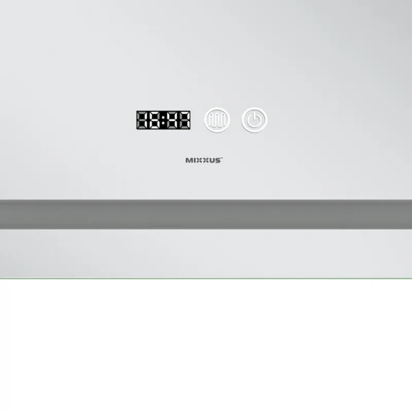 Зеркало Mixxus Premium FLASH MR21-70x90 с Led Touch, Anti-fog, димером, регулятором яркости, часами (MP6618)