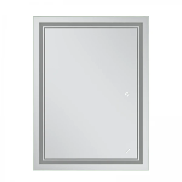 Зеркало Mixxus Premium QUADRO MR20-80x60-Reverse с Led Touch, Anti-fog, димером, регулятором яркости (MP6619)