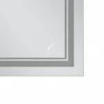 Зеркало Mixxus Premium QUADRO MR20-80x60-Reverse с Led Touch, Anti-fog, димером, регулятором яркости (MP6619)