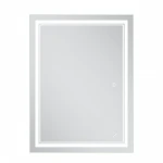 Зеркало Mixxus Premium QUADRO MR20-80x60-Reverse с Led Touch, Anti-fog, димером, регулятором яркости (MP6619)