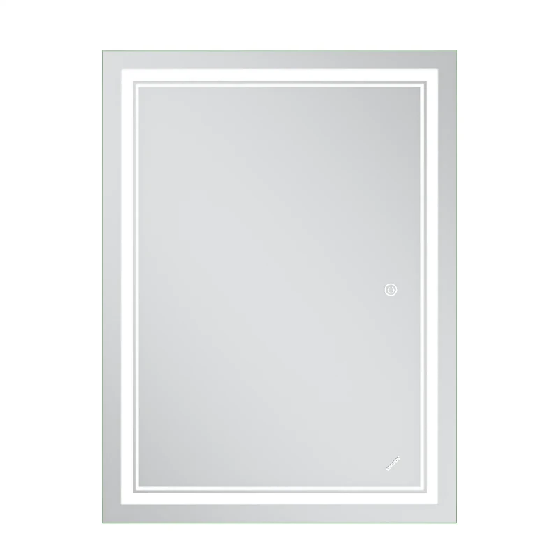 Дзеркало Mixxus Premium QUADRO MR20-80x60-REVERSE (LED Touch, Anti-fog, димер) (MP6619)
