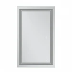 Зеркало Mixxus Premium QUADRO MR20-50x80-Reverse с Led Touch, Anti-fog, димером, регулятором яркости (MP6620)